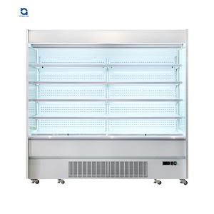 ตู้แช่แข็งแบบตั้งอุณหภูมิเดียวตู้โชว์สำหรับโหมดระบายความร้อนด้วยจอซูเปอร์มาร์เก็ต - Product Image 2