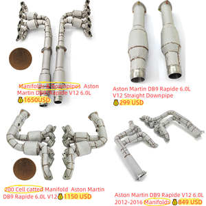 CSZ  Collecteurs d'échappement et tuyaux de descente hors taxes <span class=keywords><strong>Aston</strong></span> <span class=keywords><strong>Martin</strong></span> DB9/Rapide V12 6.0L - Product Image 2