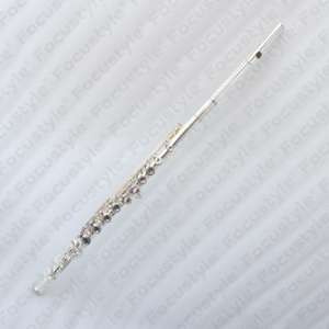 FFL-250S haute qualité Cupronickel flûte haut de gamme C argent plaque 16 trou fermé flûte Instrument pour étudiant - Product Image 1