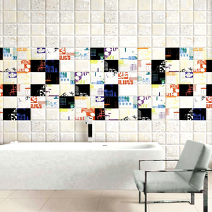 กระเบื้องบุผนังเซรามิก 300x300 มม. หนา 14 มม. ผิวด้าน ลายเมดิเตอร์เรเนียน สำหรับใช้ตกแต่งภายในห้องน้ำและห้องนอน - Product Image 1