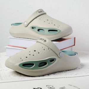 Sabots pour femmes Belice, semelle épaisse, antidérapants, respirants, chaussures de plage d'extérieur, taille 30-40, jaune, noir, rose, gris, blanc - Product Image 5