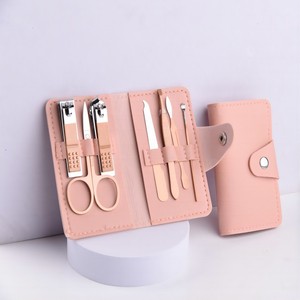 Portable Stainless Steel Manicure Pedicure Tool Set 7 Piece <b>Nail</b> Care <b>Kit</b> with Case for Home Travel - Product Image 3