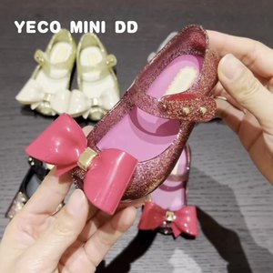 Zapatos Mary Jane de PVC para Verano, Zapatos Planos de Gelatina para Niños Pequeños, Sandalias de Gelatina, Zapatos de Princesa con Lazo para Niñas - Product Image 3