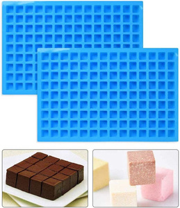 Commercial 126 Cavity <b>Silicone</b> Custom Gummy Chocolate Candy Mold Sustainable Feature - Product Image 2