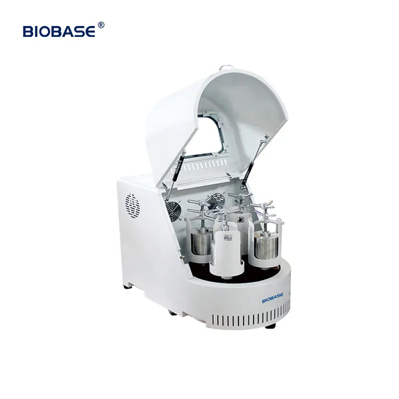 BIOBASE China Ball Mill Semi-circle Mode Laboratory Energy Saving small Vertical Ball Mill for lab