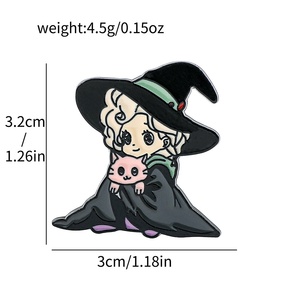 Spilla in lega di metallo 130 Design <span class=keywords><strong>Harry</strong></span> Potter, ispirata alla scuola di magia di Hermione, ispirata alla serie TV americana, accessorio, disponibile in fabbrica - Product Image 6