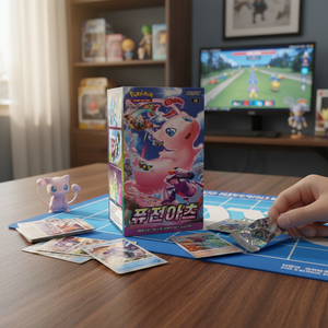 กล่องบูสเตอร์การ์ดโปเกมอน ซอร์ดแอนด์ชิลด์ ฟิวชั่นอาร์ตส์ รุ่นที่ 8 เกาหลี ซีลแล้ว เกมการ์ด TCG - Product Image 3