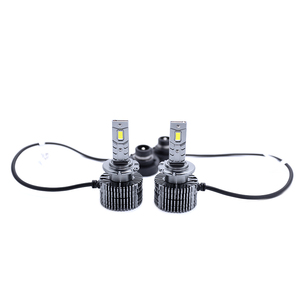 Kit de conversion de phares LED universels ADT 9-16V 35W 4300K Canbus, phares LED blancs xénon 6000K, puce CSP 3570 avec ventilateur - Product Image 5