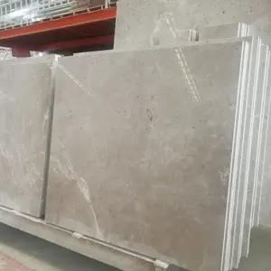 Azulejo de mármol italiano para pared exterior, revestimiento de piedra natural con vidrio, para suelo de hotel, chorro de agua, Cenicienta, gris