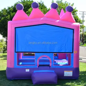 custom princess bounce house jumping castle inflatable castle house party entertainment