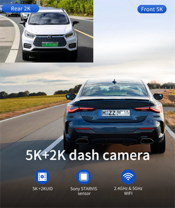 Cámara para Coche <span class=keywords><strong>de</strong></span> Doble Canal 5K+2K y Grabadora <span class=keywords><strong>de</strong></span> Video con Sensores Sony Starvis, <span class=keywords><strong>Pantalla</strong></span> IPS, WiFi Integrado, GPS y Grabación en Bucle con ADAS - Product Image 4