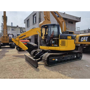 Excavadora Top PC128us de 13 toneladas de peso operativo, modelo 2023, cucharón de excavación de 0.5M, maquinaria de construcción sobre orugas - Product Image 4