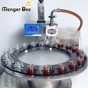 Máquina Automática Combinada para Llenado y Tapado de Miel y Champú con PLC y 1 Año de Garantía - Product Image 1