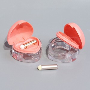 Nueva película de labios Love Layer <span class=keywords><strong>en</strong></span> 6g Embalaje de plástico denso Máscara de labios <span class=keywords><strong>Tarro</strong></span> Espátula Concha de almeja Cosméticos ecológicos Materiales reciclados - Product Image 6