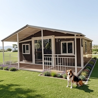 Maison conteneur moderne à double aile extensible de 20, 30 et 40 pieds, de luxe, avec panneaux sandwich EPS, préfabriquée, pliable, modulaire, avec chambre