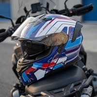 Casque de moto modulaire à visière rabattable certifié CCC, ABS, double visière, déverrouillage rapide, unisexe pour adultes, pour les trajets quotidiens et les voyages