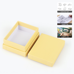 Custom Logo Luxury Small Lid and Base Jewelry <b>Packaging</b> Box for Rings Premium Gift Box with Outside Inside <b>Printing</b> - Product Image 1