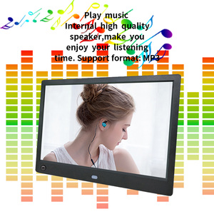 กรอบรูปดิจิตอลขนาด 10 นิ้ว พร้อมฟังก์ชั่นเลื่อนภาพอัตโนมัติ <span class=keywords><strong>ลบ</strong></span>ภาพได้ รองรับไฟล์วีดีโอ MP4/AVI และเล่นไฟล์ MP3 ผ่านพอร์ต USB/SD พร้อมนาฬิกา - Product Image 2