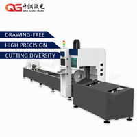 Machine de découpe laser à fibre automatique haute vitesse 4 axes compatible Cypcut AI 1500W avec refroidissement par eau