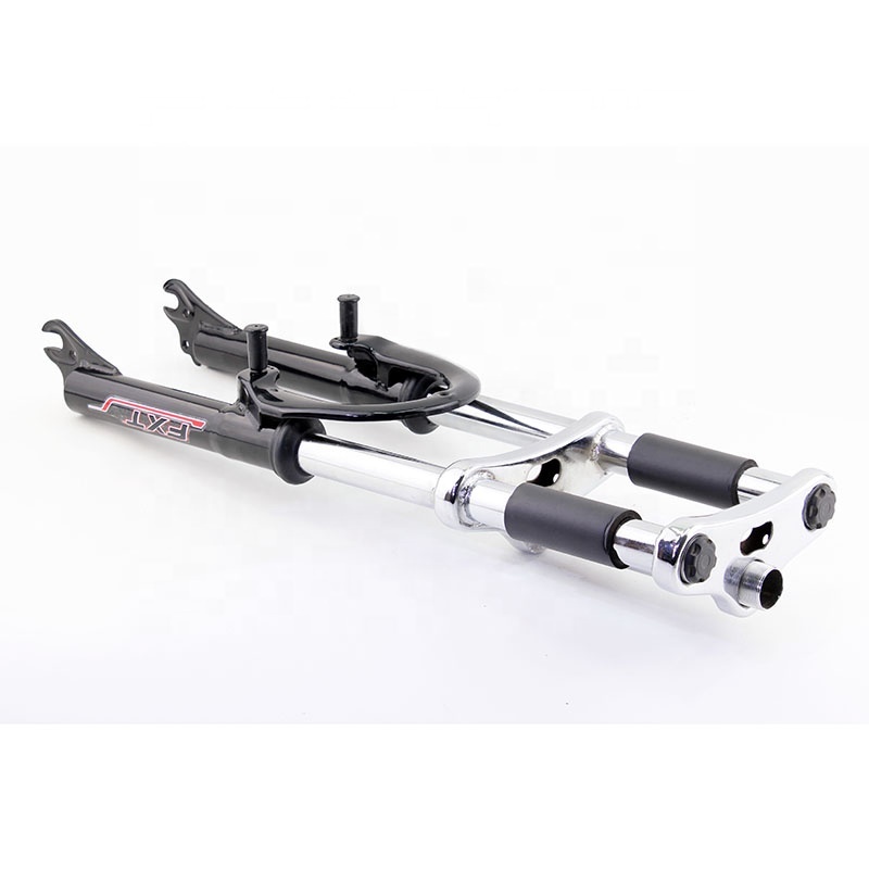 triple・crown Steel Triple Crown Fork Double Crown Suspension for 26 Inch Bikes