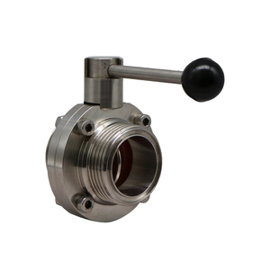 Shgl Cấp Thực Phẩm SS304 <span class=keywords><strong>316L</strong></span> Vệ Sinh Thép Không Gỉ Của Nhãn Hiệu Chủ Đề Van Bướm - Product Image 1