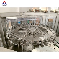 Machine de remplissage automatique d'eau pure minérale 15000 BPH pour bouteilles PET de 2 L, ligne de production d'eau