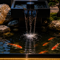 DMJ-JG0007 Cascade murale aquatique personnalisée pour intérieur et extérieur, décoration de jardin et de villa