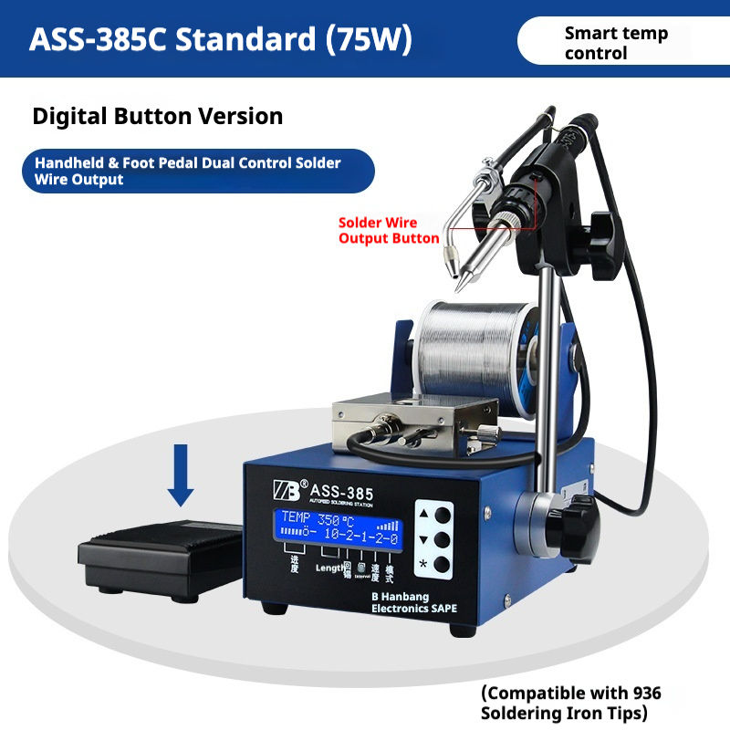 Pédale et poignée à double commande 385C