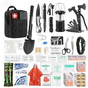 Professional Multifunction Outdoor Survival Kit Wilderness Adventuridge First Aid Kit Camping Tools Emergency Survival Gear