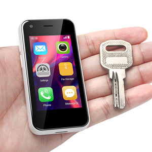 Xs11 Siêu Mini 3G Điện Thoại Thông Minh 2.5 Inch Màn Hình Cảm Ứng 1 + 8GB Quad Core <span class=keywords><strong>Android</strong></span> 1000MAh Cao Niên Điện Thoại Di Động Với WCDMA Mạng - Product Image 5