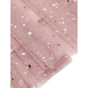 Robe longue pour femme à dos ouvert, manches courtes, nouveau col élastiqué, grand ourlet à volants - Product Image 3