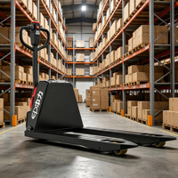 Chariot élévateur à palettes électrique compact ZHONGLI F3E 1.5T avec batterie lithium-ion, pneus en polyuréthane, rayon de braquage