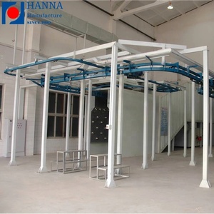 Transportapparatuur Wielpoedercoatingsysteem Automatische Poederspuitlijn In Australië - Product Image 1