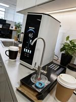 Purificador de Agua RO Eléctrico de Plástico de 100 GPD para Debajo del Fregadero con Grifo Inteligente Autolimpiante OEM