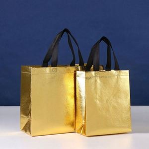 Laser Customizable Durable Laminated Non-Woven Shopping Tote <b>Bag</b> Reusable Handheld Carrier for Supermarket Bulk Wholesale - Product Image 5