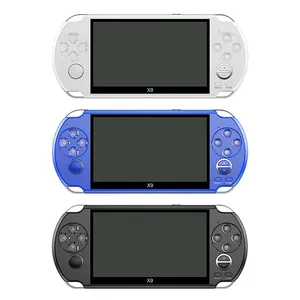 Console de Jeu Rétro Portable X9s avec Écran 5.0 Pouces, Wi-Fi et Sortie TV pour PSP Viat - Vente en Gros - Product Image 4