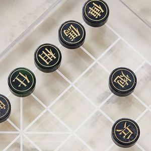 Juego de ajedrez chino tradicional Xiangqi con caja de almacenamiento, juego de estrategia educativo para familias, adultos y niños - Product Image 2