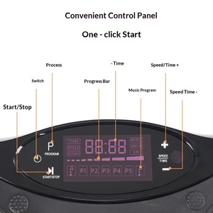 Machine de vibration amincissante professionnelle pour le corps entier – Appareil de fitness vibrant - Product Image 4