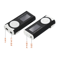 Lecteur Mp3 numérique avec pince, prise en charge de carte Tf, Radio fm, éclairage led, 2021 heures de téléchargement, en stock