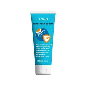 Custom Sun Cream Jasmine Natural Sunscreen Spf 50 Lotion Face Sunscreen For Sensitive Skin