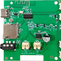 Carte de commande pour sèche-cheveux, assemblage de circuits imprimés OEM d'usine, protection des circuits, certifié FCC/CE, fabrication électronique personnalisée