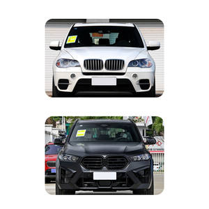 For E70 2008-2013 Upgrade to 2024 G05 F95Lci X5M Body Kits Bumpers Laser Headlights Fenders Older to Newer Models - Product Image 3
