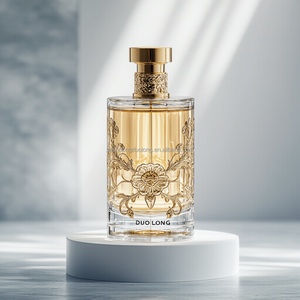 Botella de Colonia de lujo para hombres, 50ml, 100ml, Base de vidrio de borosilicato grueso pesado, gradiente, bonita fragancia, Perfume, botellas de Spray <span class=keywords><strong>Erfume</strong></span> - Product Image 5