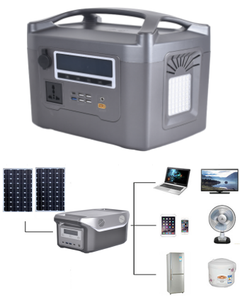 Station d'alimentation portable à batterie solaire 600W (256Wh-550.4Wh) 600W 600W 600W 600W - Product Image 3