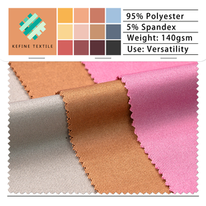 Großhandel 140 GSM Milchseide Stretch-Strickstoff 95% Polyester 5% Spandex Glatter Komfortstoff für Bekleidung Laminat - Product Image 2