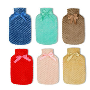 <span class=keywords><strong>Bouillotte</strong></span> en caoutchouc avec couvercle souple-1,8 L-Grand sac à eau chaude classique <span class=keywords><strong>pour</strong></span> soulager la douleur, le <span class=keywords><strong>cou</strong></span> <span class=keywords><strong>et</strong></span> les épaules, chauffe-pieds - Product Image 5