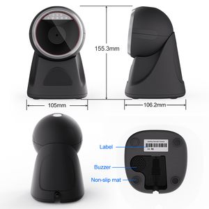 OEM GT-8801D Wired High-Speed 1D 2D Barcode <b>Scanner</b> Global CMOS Auto Induction <b>QR</b> Code Reader USB POS <b>Scanning</b> Gun for Retail - Product Image 2