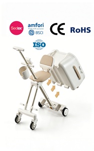 Valise multifonctionnelle 2026 avec siège enfant intégré, pour maman, mains libres, à roulettes, bagage cabine, pour voyage, extérieur et randonnée - Product Image 2