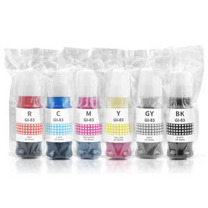 Tinta de tinte de recarga GI83 para impresora Canon <span class=keywords><strong>PIXMA</strong></span> G610 G510 G620 G540 <span class=keywords><strong>G640</strong></span> G550 G650 G670 G570, 1 unidad - Product Image 1