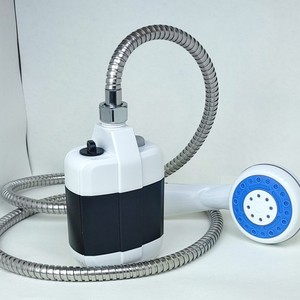 <span class=keywords><strong>Douche</strong></span> extérieure électrique rechargeable par USB portable et simple pour le logement locatif de dortoir de ménage zones rurales - Product Image 3